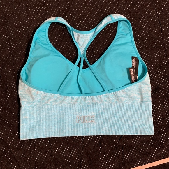 VS PINK Seamless Lightly-Lined Sports Bra - Picture 2 of 4